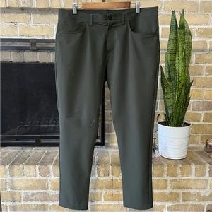 Public Rec Workday Slim Pant 32x32 Dark Olive Green NWOT